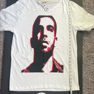 Drake Bold Graphic White T-Shirt